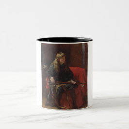 Hast du je jemanden umgebracht, Vater? (von Frank  Zweifarbige Tasse