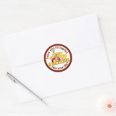 Hast du Käse akzeptiert? Runder Aufkleber (Umschlag)