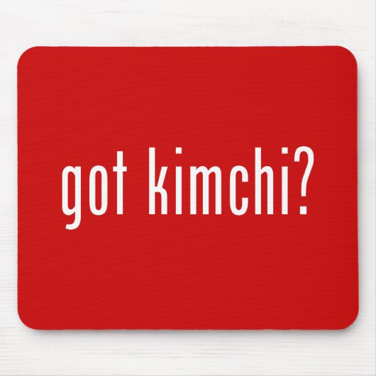 hast du kimchi? mousepad (Vorne)