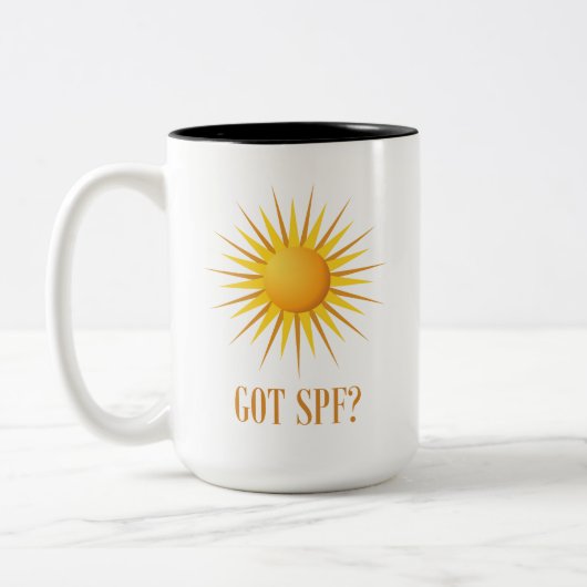 Hast du LSF? Zweifarbige Tasse (Links)