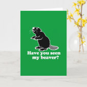 HAST DU MEIN BIER GESEHEN? KARTE (Gelbe Blume)