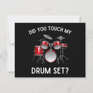 Hast du mein Drum-Set-Shirt Touch gehabt?