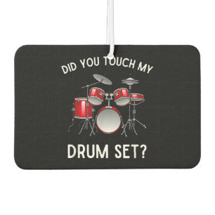 Hast du mein Drum-Set-Shirt Touch gehabt? Autolufterfrischer
