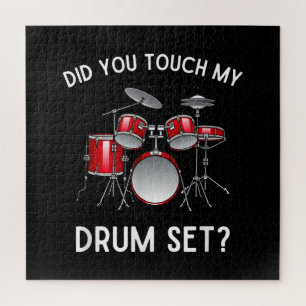 Hast du mein Drum-Set-Shirt Touch gehabt? Puzzle