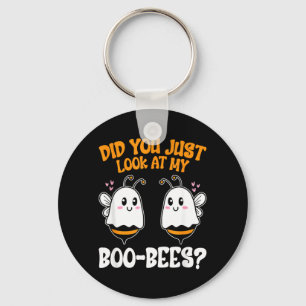 Hast du meine Boo-Bees lustig angeschaut Halloween Schlüsselanhänger