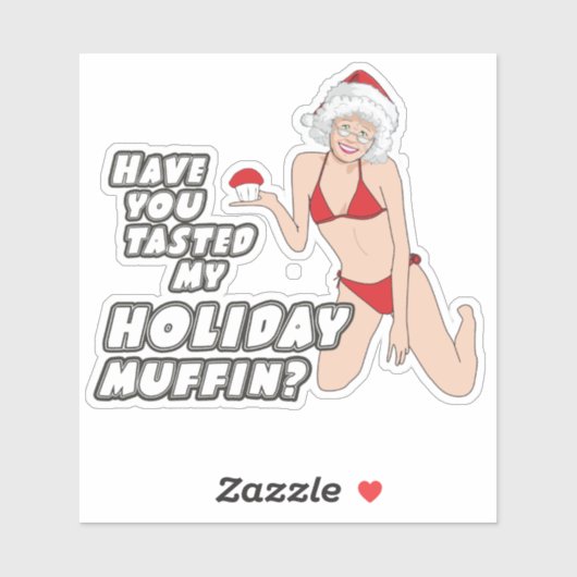 Hast du meinen Urlaubsmuffin probiert? Aufkleber (Blatt)