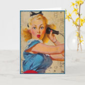 Hast du mich angerufen, Sugar? Digitale Kunst, Geb Karte (Gelbe Blume)