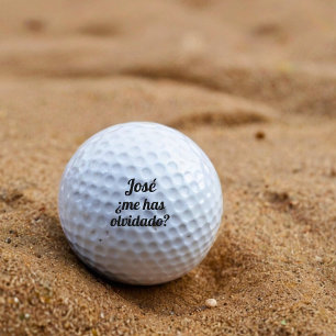 Hast du mich vergessen? - ¿me hat olvidado? golfball