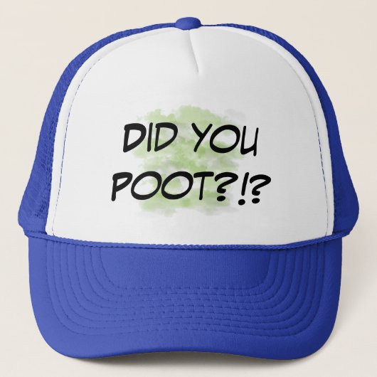 Hast du Poot? Novelty Gag Gift Hat Truckerkappe (Vorderseite)