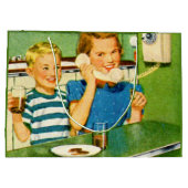 Hast du Prinz Albert in einer Dose? Große Geschenktüte (Rückseite)