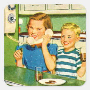 Hast du Prinz Albert in einer Dose? Quadratischer Aufkleber