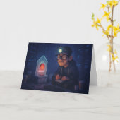 Hast Du schon neugestartet? Karte (Gelbe Blume)