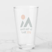 Hast du überhaupt ein episches Bro? Glas (Rückseite)