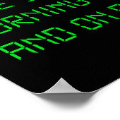 Hast du versucht, es wieder abzuschalten? poster (Ecke)