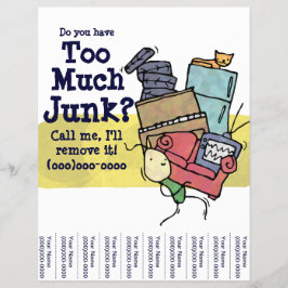 Hast du zu viel Junk? Flyer