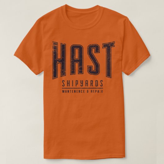 HAST Shipyards T-Shirt (Design vorne)
