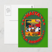 HASTA EL DRINKO POSTKARTE (Vorne/Hinten)