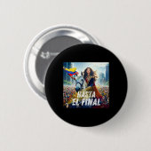 Hasta El Final Maria Corina Machado Button (Vorne & Hinten)
