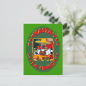 HASTA LA CINCO POSTKARTE (Stehend Vorderseite)