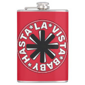 Hasta la vista, baby! flachmann (Vorderseite)