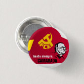 HASTA SIEMPRE CAMARADA BUTTON (Vorne & Hinten)