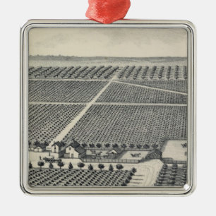 Hastie Weinberg, Kalifornien Silbernes Ornament