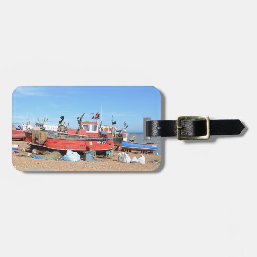 Hastings Fishing Boat Gepäckanhänger (Vorderseite horizontal)