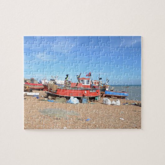 Hastings Fishing Boat Puzzle (Horizontal)