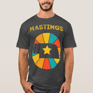 Hastings Nebraska Vintag Distressed Souvenir 1 T-Shirt