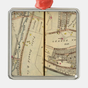 Hastings, New York Ornament Aus Metall