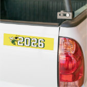 Hastings NY Buzz Abschluss YEAR Autoaufkleber (Auf Lkw)