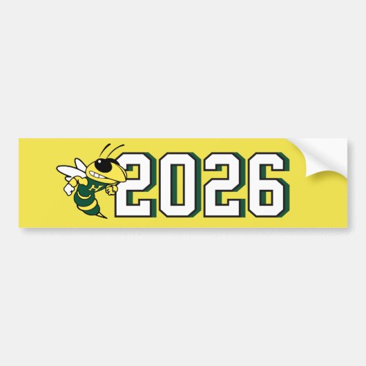 Hastings NY Buzz Abschluss YEAR Autoaufkleber (Vorne)
