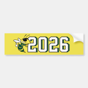 Hastings NY Buzz Abschluss YEAR Autoaufkleber