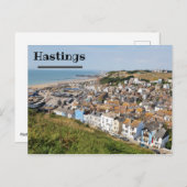 Hastings Postcard Postkarte (Vorne/Hinten)