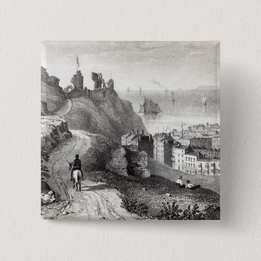 Hastings Schloss vom Revd W Button (Vorderseite)
