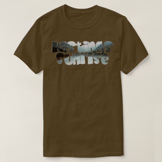 Hastings Sunrise T-Shirt (Design vorne)
