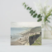 Hastings, von der Ostklippe, von 'A Voyage Arou Postkarte (Stehend Vorderseite)