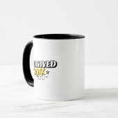 Hat 2025 überlebt. Versuchen Sie, positiv zu bleib Tasse (Vorderseite Links)