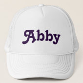 Hat Abby Truckerkappe (Vorderseite)