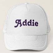 Hat Addie Truckerkappe (Vorderseite)