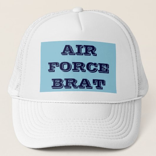 Hat Air Force Brat Truckerkappe (Vorderseite)