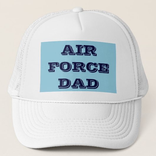 Hat Air Force Vater Truckerkappe (Vorderseite)
