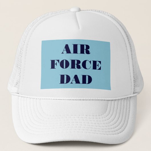 Hat Air Force Vater Truckerkappe (Vorderseite)