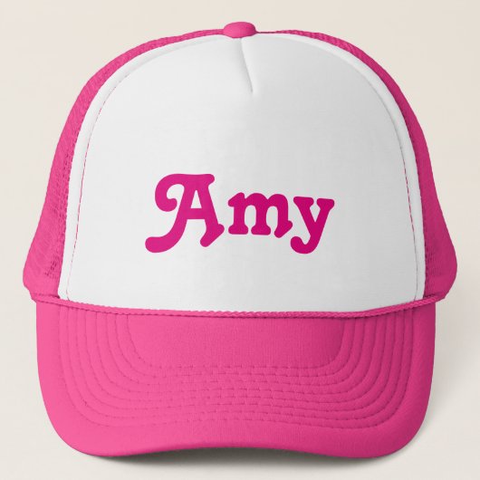 Hat Amy Truckerkappe (Vorderseite)