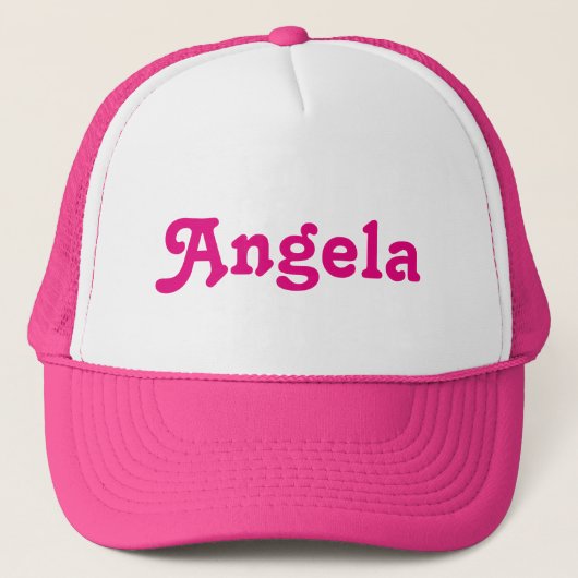 Hat Angela Truckerkappe (Vorderseite)