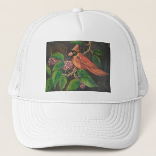 Hat Ann Hayes Painting Kardinal Truckerkappe