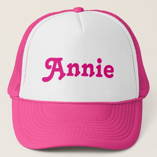 Hat Annie Truckerkappe (Vorderseite)