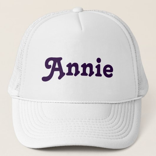 Hat Annie Truckerkappe (Vorderseite)