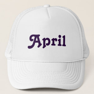 Hat April Truckerkappe