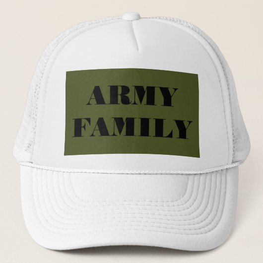 Hat Army Family Truckerkappe (Vorderseite)